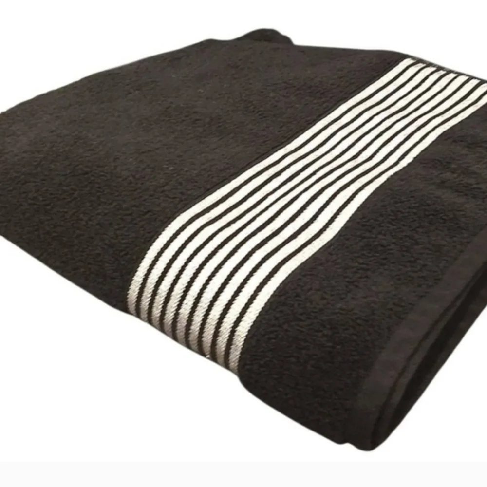 Juicy Couture Black and Silver Towel Duo